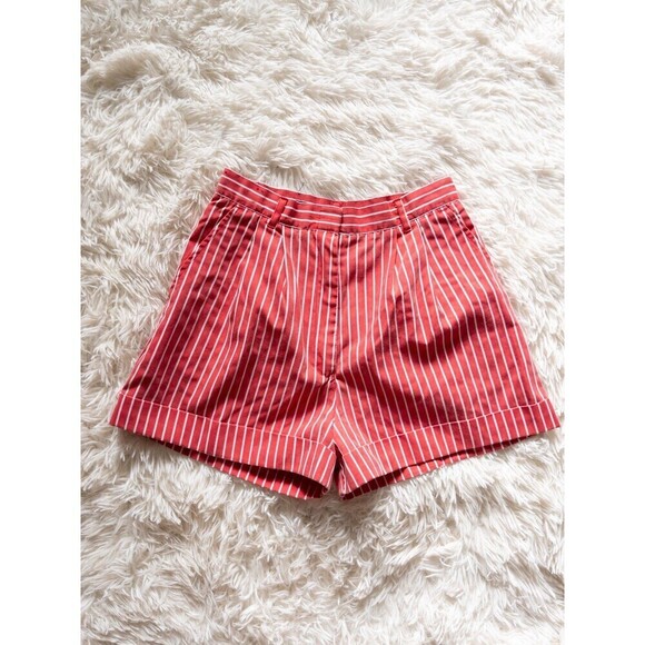 Pants - Vintage 90’s High Waisted Red Striped Short Shorts size 11